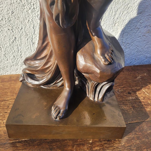 Allegrain, Venus at the Bath, 19th Century, Bronze For Sale - Image 13 of 18