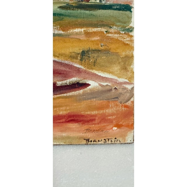 Orange Theresa Bernstein, Oil Painting Israeli Landscape Theresa Bernstein Ashcan Realism For Sale - Image 8 of 10