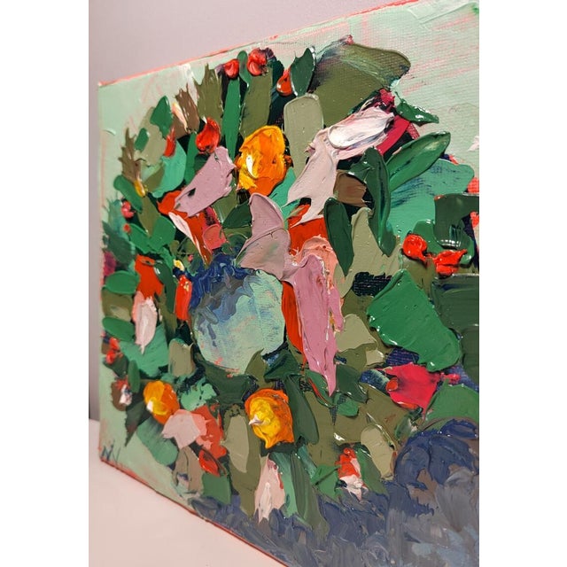 The Warmth of a Family Christmas, Oil on Canvas For Sale - Image 4 of 8