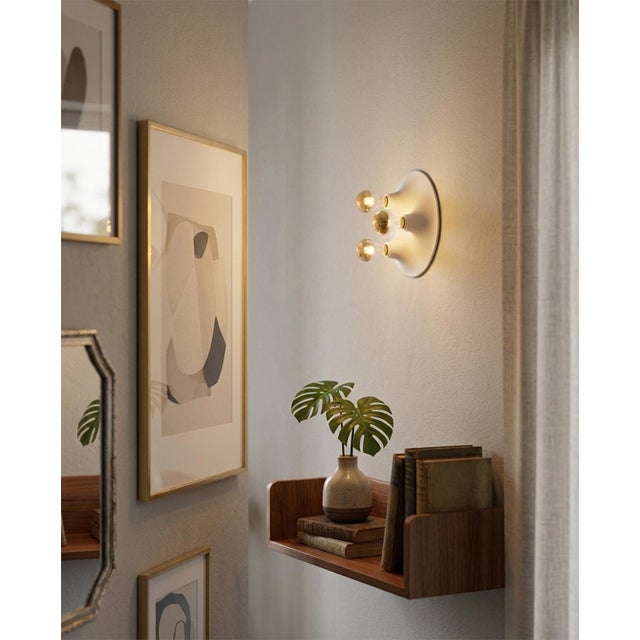 Vintage Triteti Wall Lamp by Vico Magistretti for Artemide, Italy, 1960s For Sale - Image 9 of 10