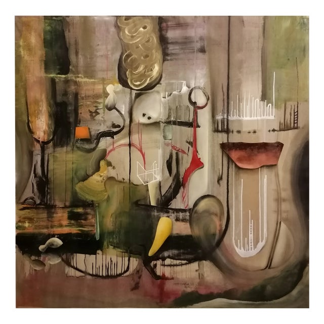 Stefano Mazzolini, Ardes, 2022, Oil & Acrylic on Canvas For Sale