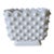 1970s Fenton White Hobnail Milk Glass Square Planter/Candy Dish For Sale