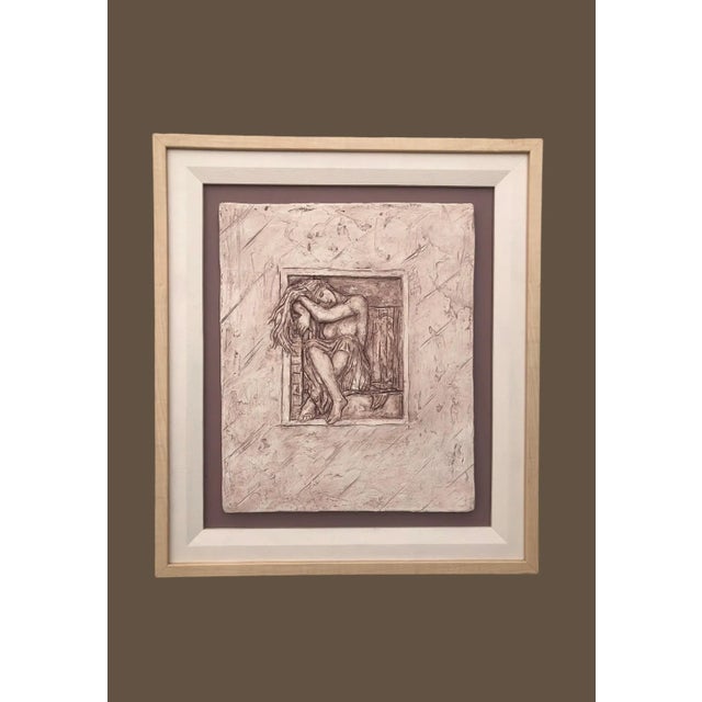 Harris G. Strong Mid Century Harris G. Strong Ceramic Wall Art - a Pair For Sale - Image 4 of 8