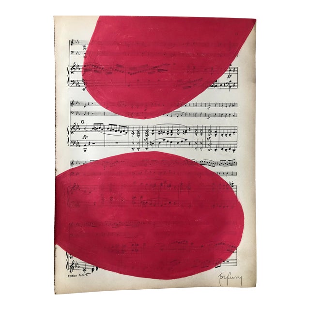 “Pink Symphony” Modern Painting by Tony Curry For Sale