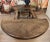 Circular Walnut Dining Room Table For Sale - Image 8 of 9