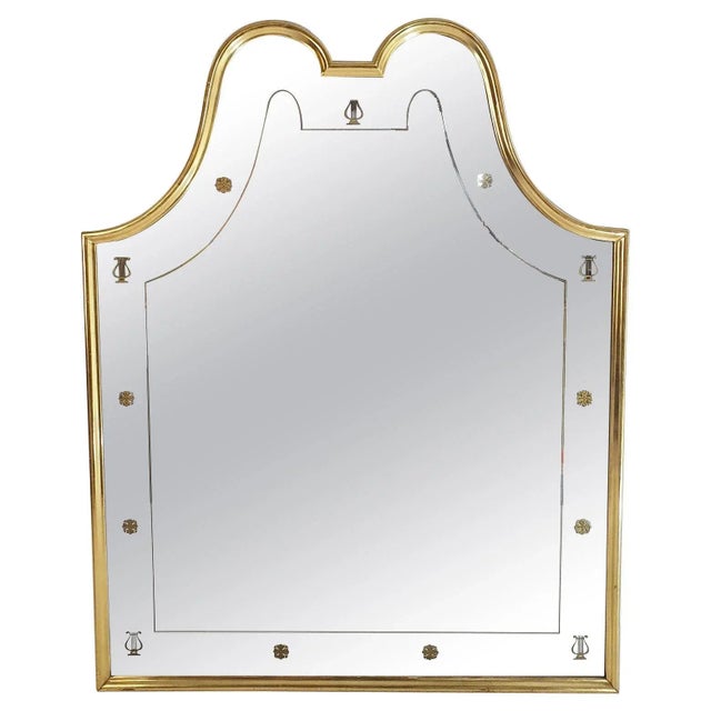 Large Neoclassical Full Length Mirror, Italy For Sale - Image 9 of 9