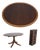 Georgian Style Oval Mahogany Inlaid Dining Table For Sale