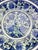 Vintage Blue, White and Celadon Green Chinoiserie Bowl For Sale - Image 4 of 5