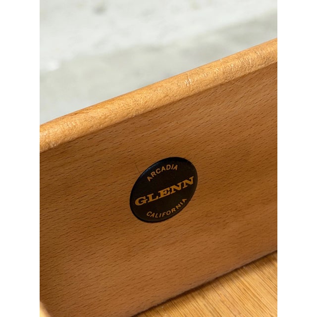 1960s Walnut Gentleman’s Chest by Glenn of California For Sale - Image 12 of 12