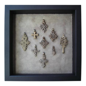Mid 20th Century Ethiopian Cross Pendants - Coptic Crosses