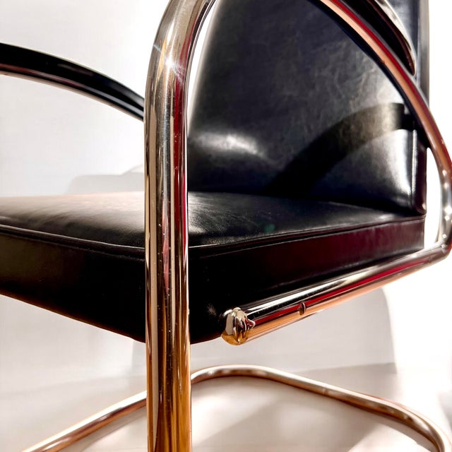 Bauhaus Modern Mod. Rs7 Tubular Steel Cantilever Chair from Mauser Werke, Germany, 1935 For Sale - Image 12 of 16