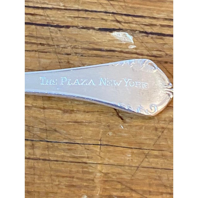 Late 20th Century Late 20th Century Reed & Barton the Plaza New York Demitasse Spoons- Set of 4 For Sale - Image 5 of 8