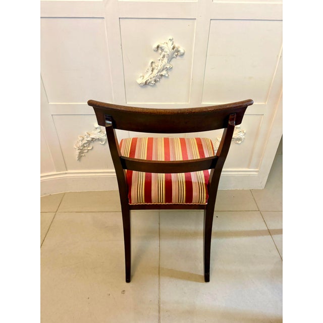 Antique Regency Mahogany Dining Chairs, 1830, Set of 8 For Sale - Image 11 of 18