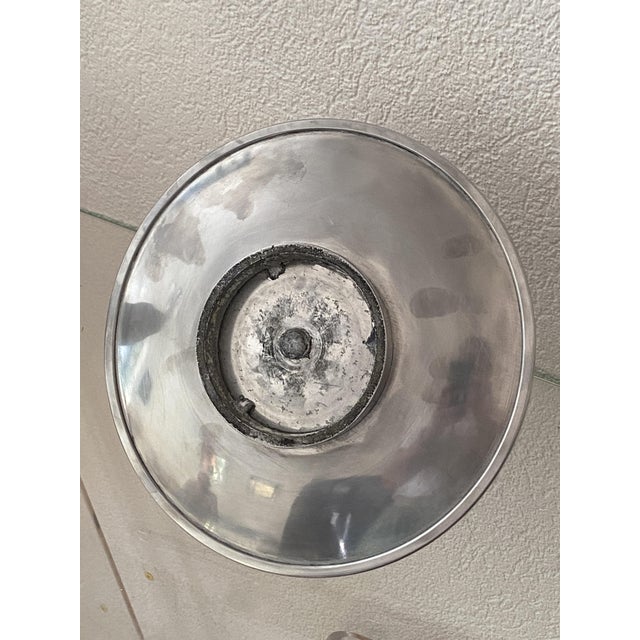 Plateau and Aluminum Pole Tray, 1970s For Sale - Image 12 of 14