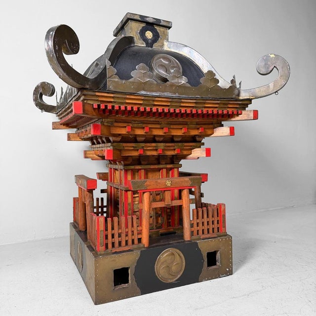 Japanese Mikoshi Portable Shinto Shrine, 1880s For Sale - Image 10 of 18