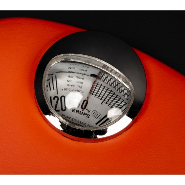 Space Age Orange Mechanical Bathroom Scale from Krups, 1960s-1970s For Sale - Image 11 of 15