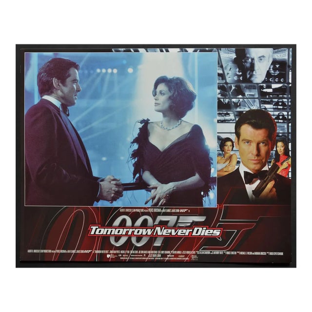 James Bond Tomorrow Never Dies Original Lobby Card, UK, 1997 For Sale