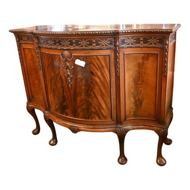 Chippendale Mahogany Sideboard, 1890 For Sale