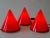 Verner Panton Acrylic Table Lamps or Cone Sconces by Verner Panton for Poly Thema, Set of 3 For Sale - Image 4 of 18