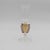1970s Murano Art Glass Hand Blown Wine Goblet For Sale - Image 5 of 6