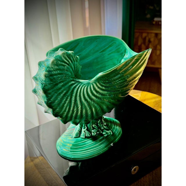 Art Deco Nautilus Shell Centrepiece from Wedgwood, England, 1930s For Sale - Image 13 of 18