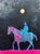 The Stars at Night Western Painting by Joseph Christy For Sale