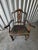 Rare Flower Berkey & Gay Chair Set Host and Hostess pair, vintage Chippendale-style or Queen Anne-style, floral jacquard...
