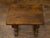 Brown Italian 1800s Walnut Side Table with Lion Motifs and Richly Carved Trestle Base For Sale - Image 8 of 11