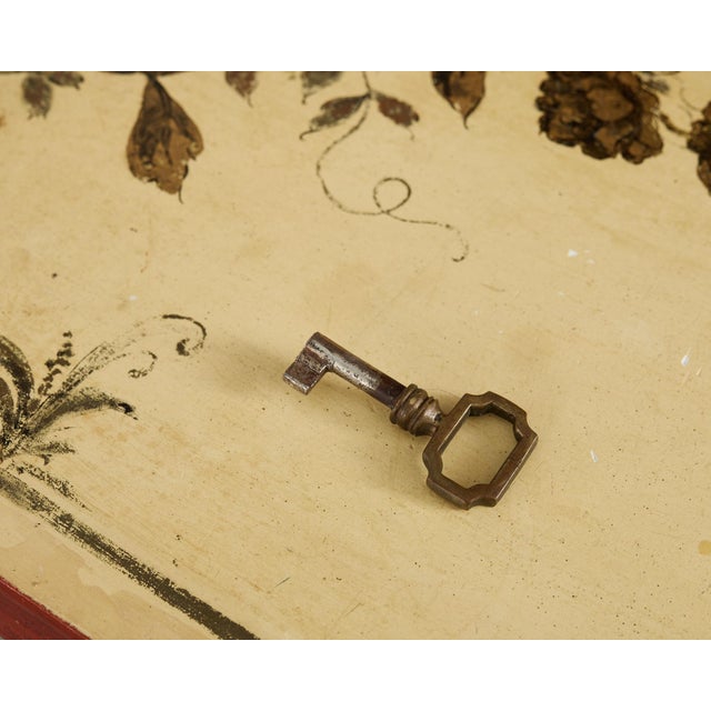 English George III Style Lacquered Chinoiserie Secretary Bookcase For Sale - Image 11 of 12