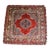 Vintage Oriental Silk Tapestry or Table Cover Central Medallion Style Sarouk For Sale