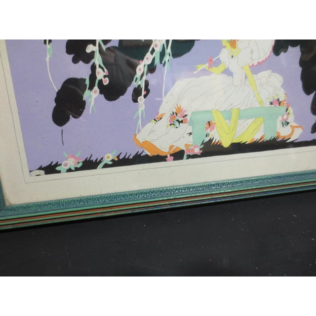 Art Deco Pochoir Print by Janet Laura Scott For Sale - Image 4 of 5