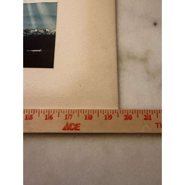 1967 H. Allen Gore Watercolor - Kodak Illustrator New York Farm Landscape - Matted - Set of 2 For Sale - Image 10 of 13