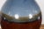 Contemporary Blue & Brown Glaze Ceramic Vase For Sale - Image 9 of 12