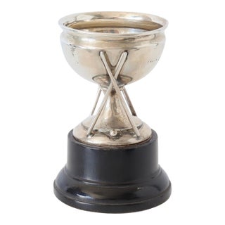 1911 English Sterling Polo Trophy For Sale