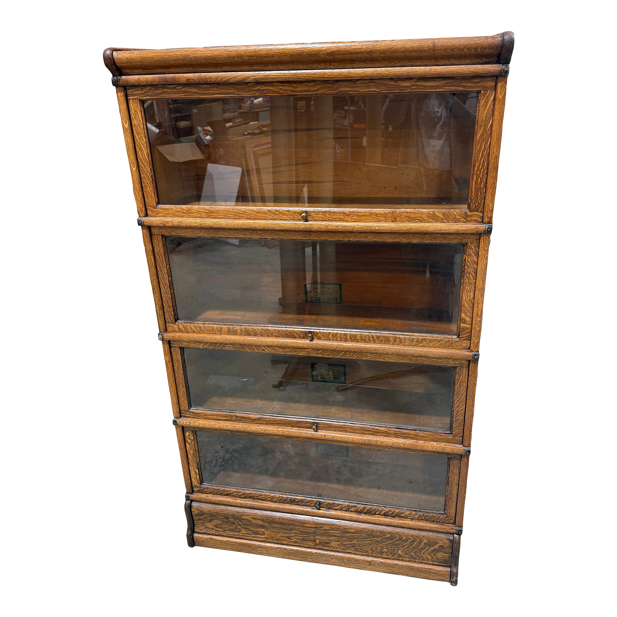 Vintage Glass Shelving | Chairish