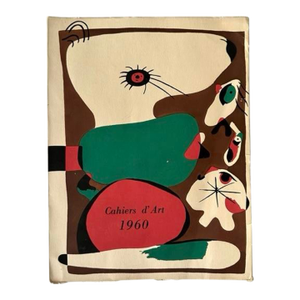Joan Miró – Original Abstract Modernist Color Lithograph From Cahiers D’Art, 1960s