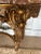 Wood Louis XV Carved and Painted Wood Console With Bevelled Marble Top For Sale - Image 7 of 9