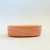 Postmodern 1980s Embossed Pink Ceramic Soap Dish For Sale - Image 3 of 8