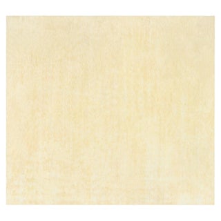Contemporary Yellow Silk Hand Knotted Rug by Doris Leslie Blau For Sale