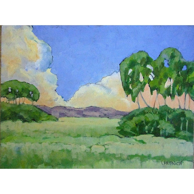2020s Lompoc Valley Eucalyptus Lynne French 11x14 California Landscape O/C For Sale - Image 5 of 5