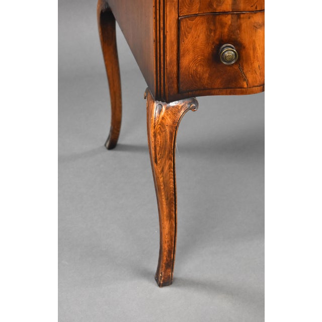 Yew Wood Chest with Slide, 1900s For Sale - Image 9 of 14