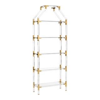 Gainsboro Etagere - Brass For Sale