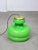 Chartreuse Mid-Century Italian Green Brass and Glass Pendant Lamp For Sale - Image 8 of 11