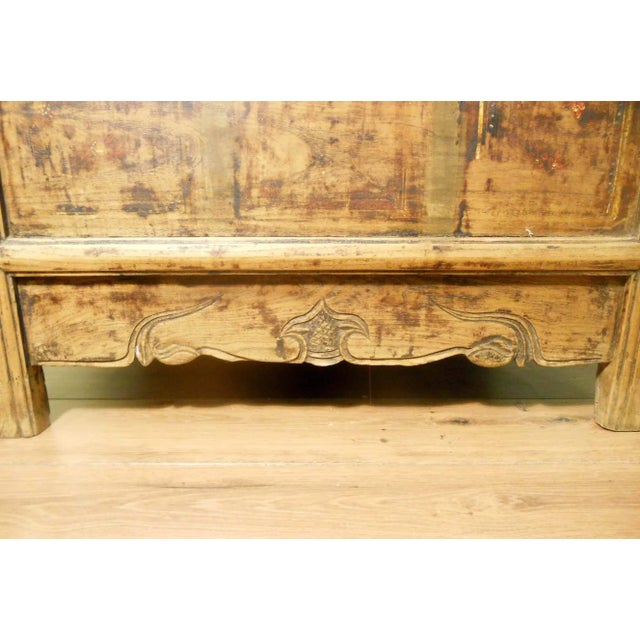 Wood Antique Chinese Altar Cabinet, Circa 1800-1849 For Sale - Image 7 of 11