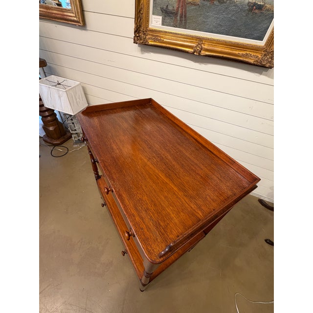 Brown 19th Century English Dumb Waiter For Sale - Image 8 of 18
