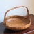 Tan Mid-20th Century Chinese Handled Basket For Sale - Image 8 of 11