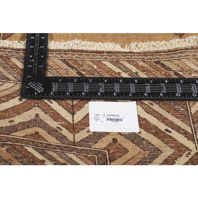 Mid 20th Century Vintage Persian Semnan Rug, 04'05 X 07'07 For Sale In Dallas - Image 6 of 10