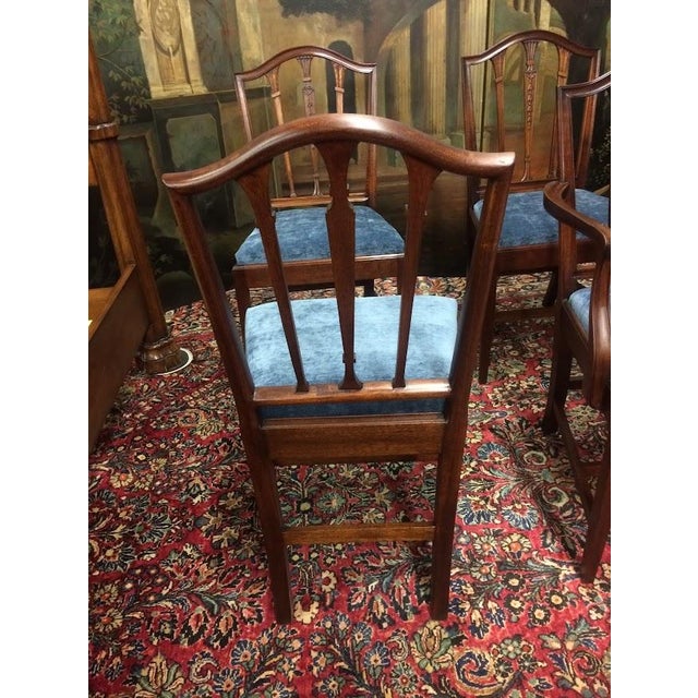 Brown Antique Potthast Dining Chairs, Set of Six For Sale - Image 8 of 13