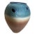 Mark Untener Large Carved & Pierced Studio Pottery Vase, 1990s For Sale