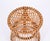 Mid-Century Italian Bamboo and Rattan Stool from BBB Boncina, 1960s For Sale - Image 12 of 15